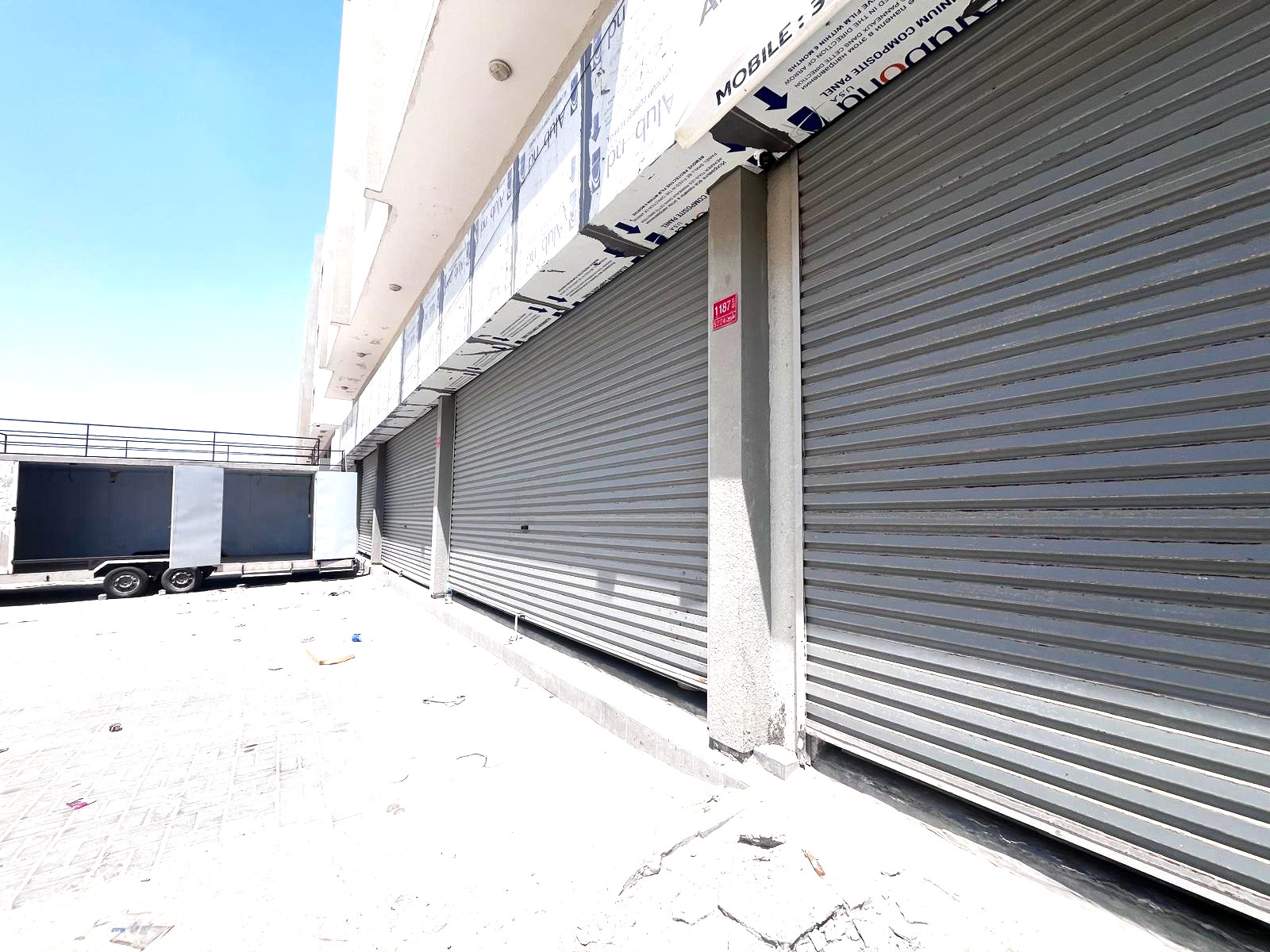 Workshop with Mezzanine for Rent in Ras Zuwaid 