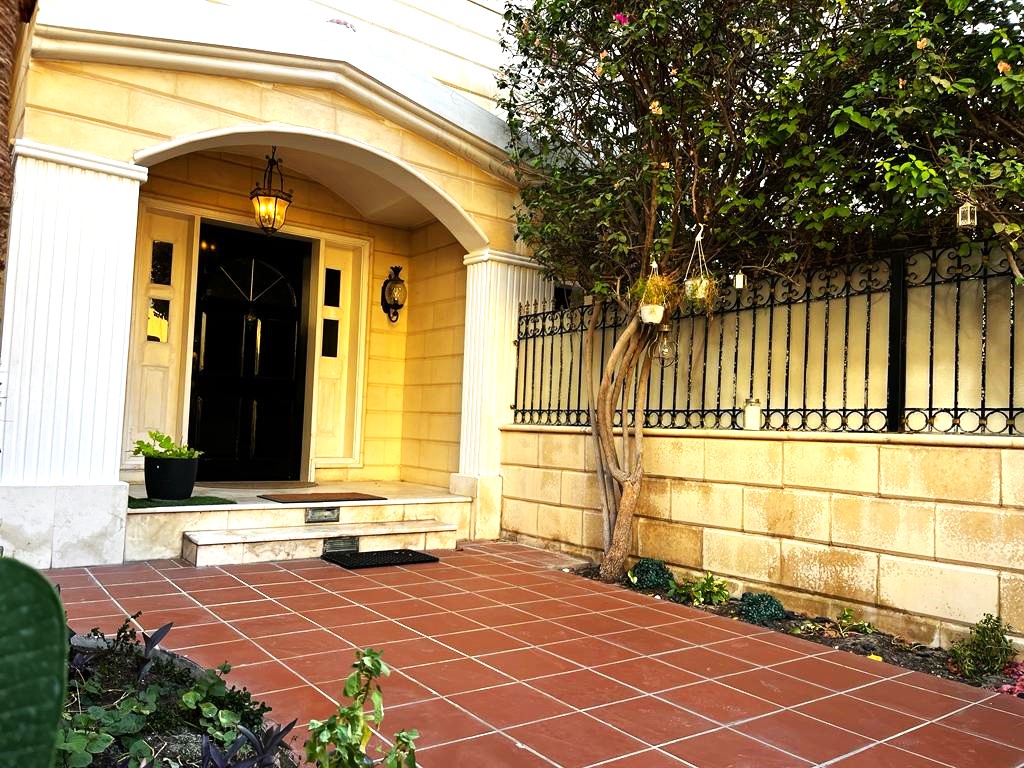 Semi furnished luxury villa for rent 