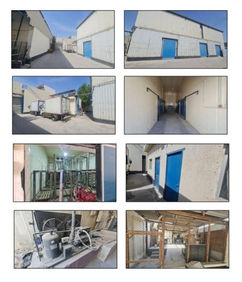 Warehouse with industrial freezer for Sale