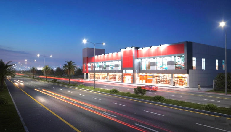 Highway faced Showroom for Rent in Sanad 