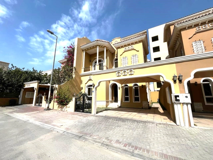 Semi furnished luxury villa for sale in janabiya