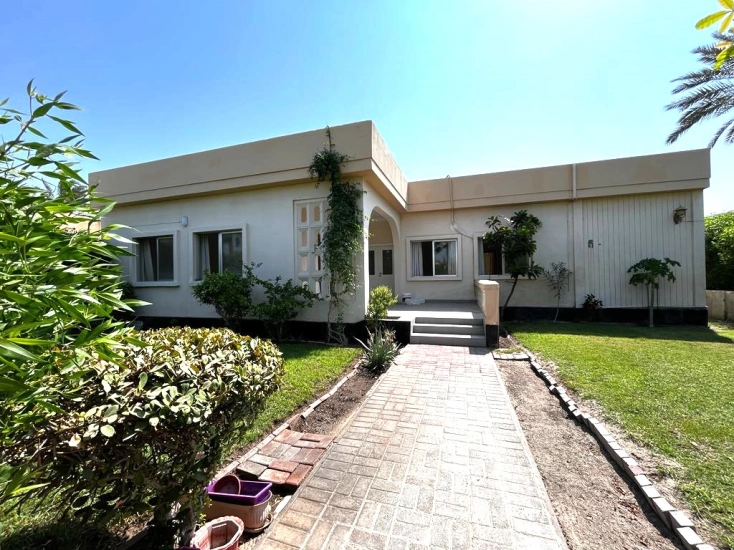 Semi Furnished Beautiful Garden Villa in Saar 