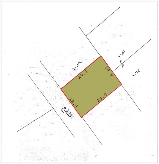 B-4 , Plot for Sale in Gurafia , old Juffair area 