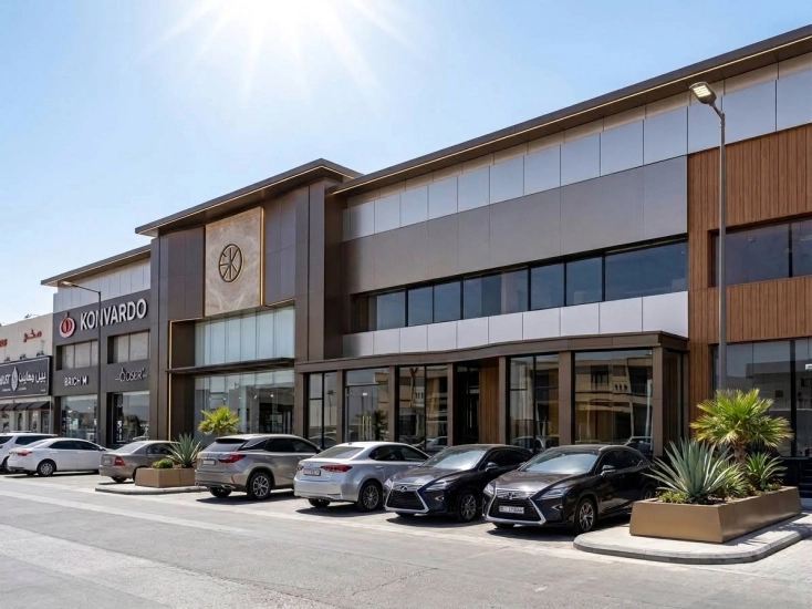Showroom for rent in Buhair, facing Highway 