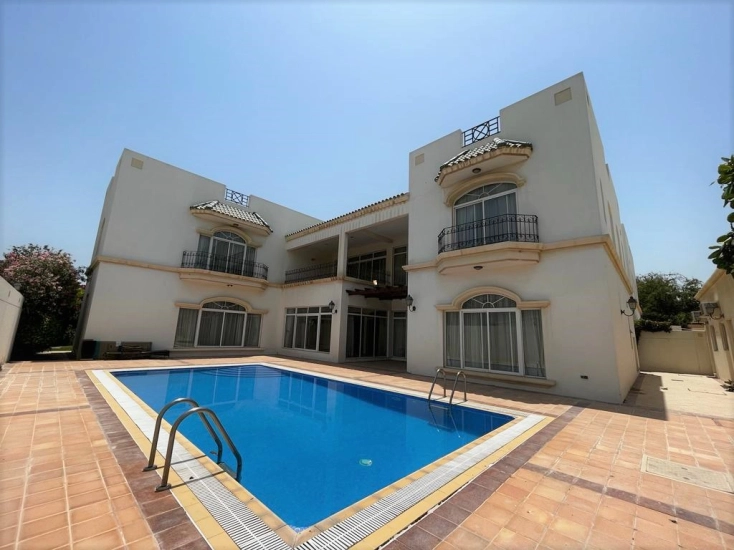 Semi Furnished luxurious compound villa for rent