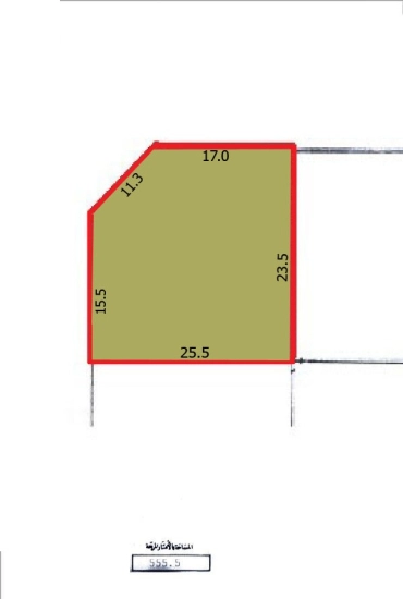 Commercial Corner Plot for Sale in Seef 